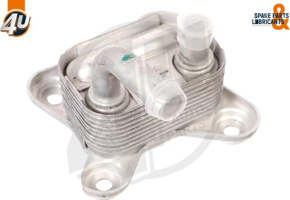 4U Autoparts 17356FR - Radiator ulei, ulei motor aaoparts.ro