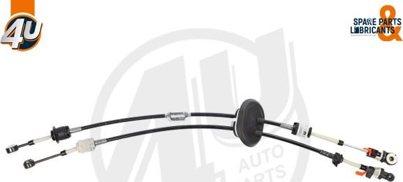 4U Autoparts 39501PU - Cablu,transmisie manuala aaoparts.ro