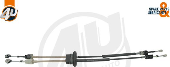 4U Autoparts 39510PU - Cablu,transmisie manuala aaoparts.ro