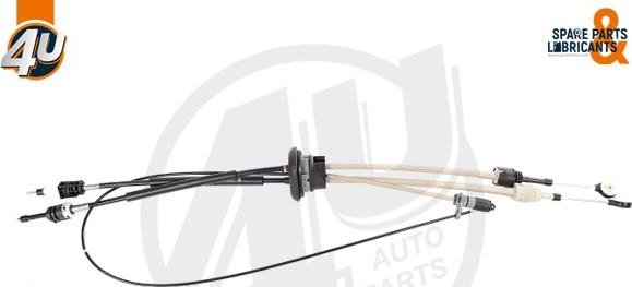 4U Autoparts 39511PU - Cablu,transmisie manuala aaoparts.ro