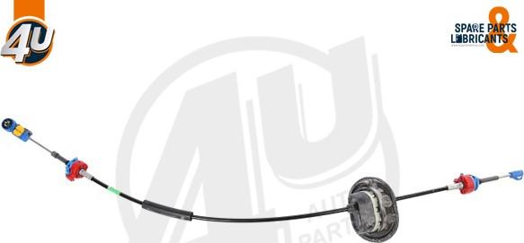 4U Autoparts 39522PU - Timoniera, transmisie automata aaoparts.ro