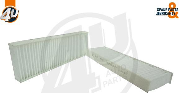 4U Autoparts 34262PU - Filtru, aer habitaclu aaoparts.ro