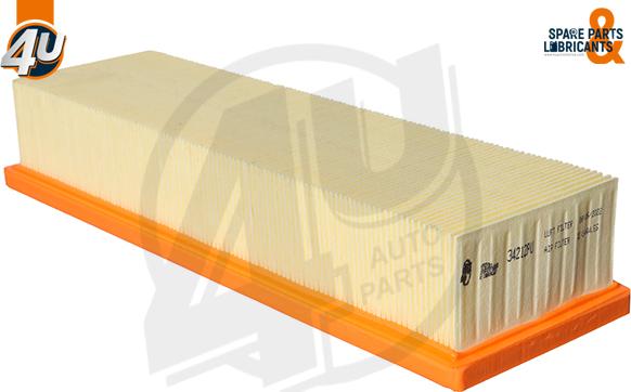 4U Autoparts 34212PU - Filtru aer aaoparts.ro