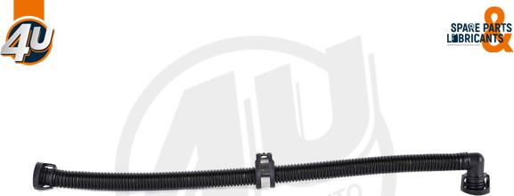4U Autoparts 35027MN - Cuplaj conducta lichid racire aaoparts.ro