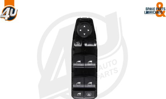 4U Autoparts 38124BW - Comutator,macara geam aaoparts.ro