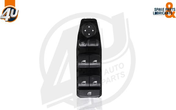 4U Autoparts 38125BW - Comutator,macara geam aaoparts.ro