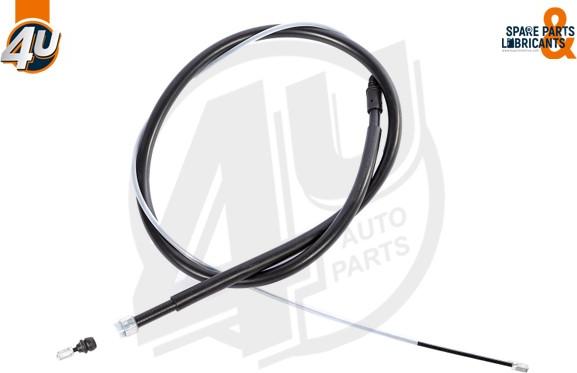 4U Autoparts 38330PU - Cablu, frana de parcare aaoparts.ro