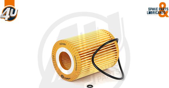 4U Autoparts 33230MR - Filtru ulei aaoparts.ro