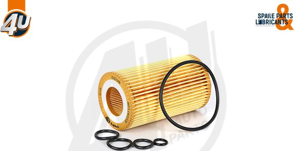 4U Autoparts 33231MR - Filtru ulei aaoparts.ro