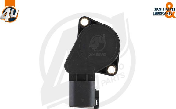 4U Autoparts 29650VO - Senzor, pedala acceleratie aaoparts.ro