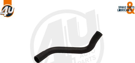 4U Autoparts 29618VO - Furtun radiator aaoparts.ro