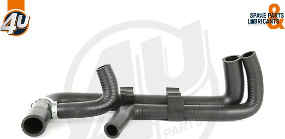 4U Autoparts 29274SC - Furtun radiator aaoparts.ro