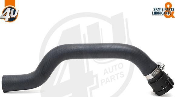 4U Autoparts 21013VV - Furtun radiator aaoparts.ro
