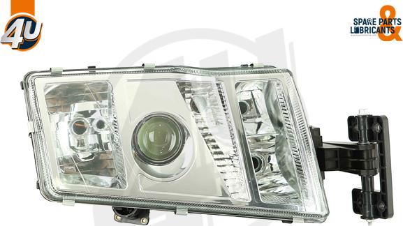 4U Autoparts 28003VO - Far aaoparts.ro