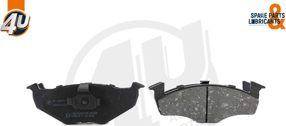 4U Autoparts 22479VV - Set placute frana,frana disc aaoparts.ro