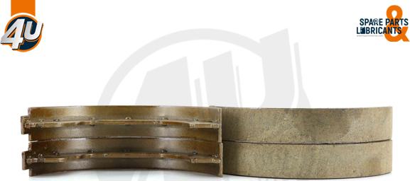 4U Autoparts 22205BW - Set saboti frana, frana de mana aaoparts.ro