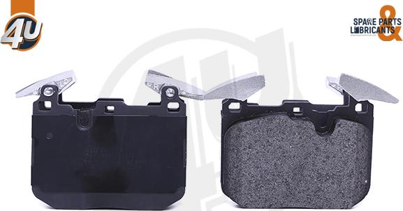 4U Autoparts 22283BW - Set placute frana,frana disc aaoparts.ro