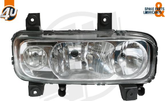 4U Autoparts 27418ME - Far aaoparts.ro