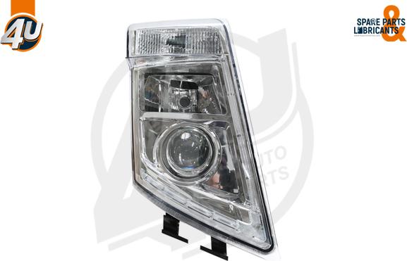 4U Autoparts 27704VO - Far aaoparts.ro