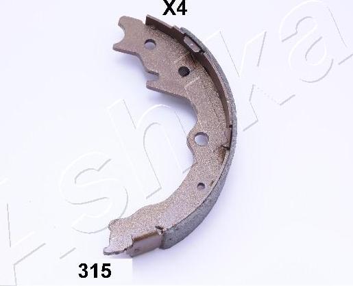 4X4 ESTANFI EST-55-03-315 - Set saboti frana, frana de mana aaoparts.ro