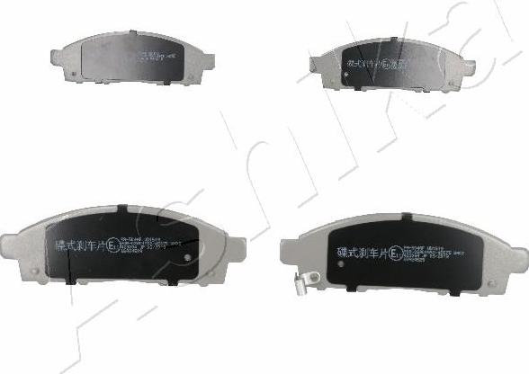 4X4 ESTANFI EST-50-05-504 - Set placute frana,frana disc aaoparts.ro
