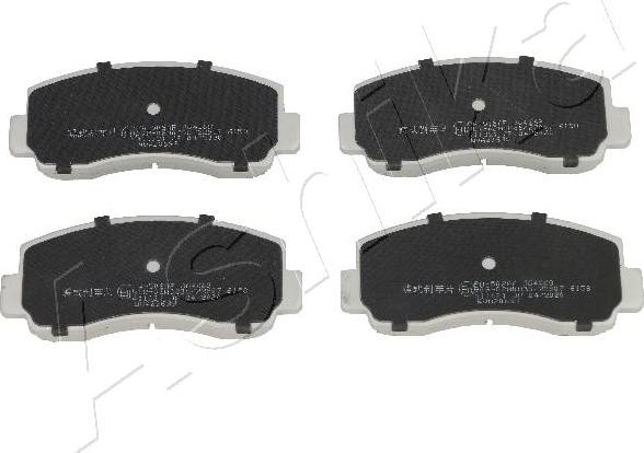 4X4 ESTANFI EST-50-05-502 - Set placute frana,frana disc aaoparts.ro