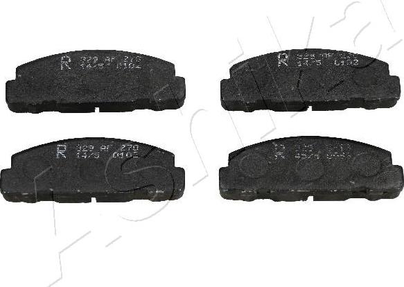 4X4 ESTANFI EST-50-06-604 - Set placute frana,frana disc aaoparts.ro