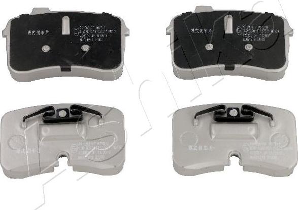 4X4 ESTANFI EST-50-00-0901 - Set placute frana,frana disc aaoparts.ro