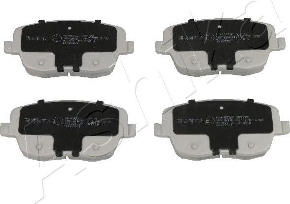 4X4 ESTANFI EST-50-00-0935 - Set placute frana,frana disc aaoparts.ro