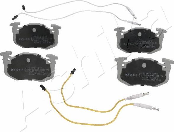 4X4 ESTANFI EST-50-00-0604 - Set placute frana,frana disc aaoparts.ro