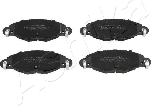 4X4 ESTANFI EST-50-00-0617 - Set placute frana,frana disc aaoparts.ro