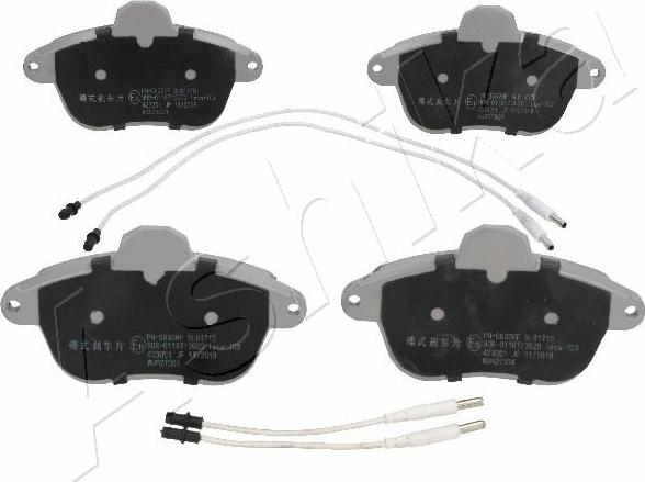 4X4 ESTANFI EST-50-00-0632 - Set placute frana,frana disc aaoparts.ro