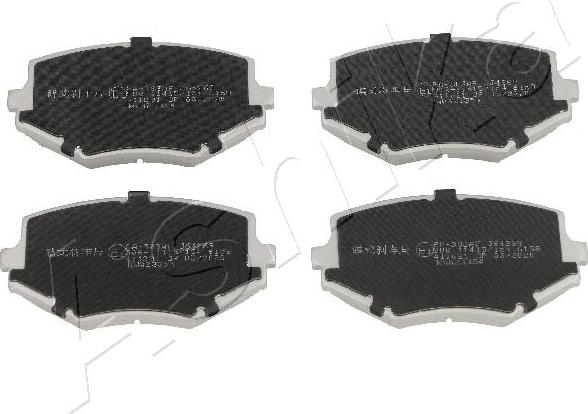 4X4 ESTANFI EST-50-03-383 - Set placute frana,frana disc aaoparts.ro