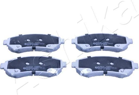 4X4 ESTANFI EST-50-0W-W21 - Set placute frana,frana disc aaoparts.ro