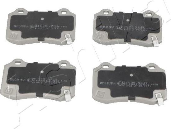 4X4 ESTANFI EST-51-09-907 - Set placute frana,frana disc aaoparts.ro