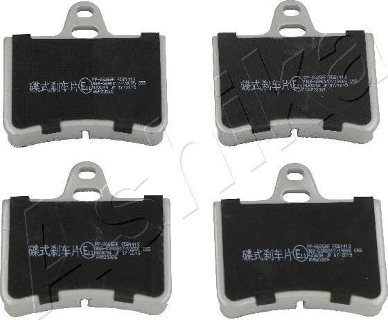 4X4 ESTANFI EST-51-00-0605 - Set placute frana,frana disc aaoparts.ro