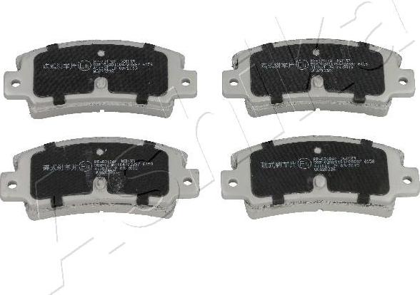 4X4 ESTANFI EST-51-00-0210 - Set placute frana,frana disc aaoparts.ro