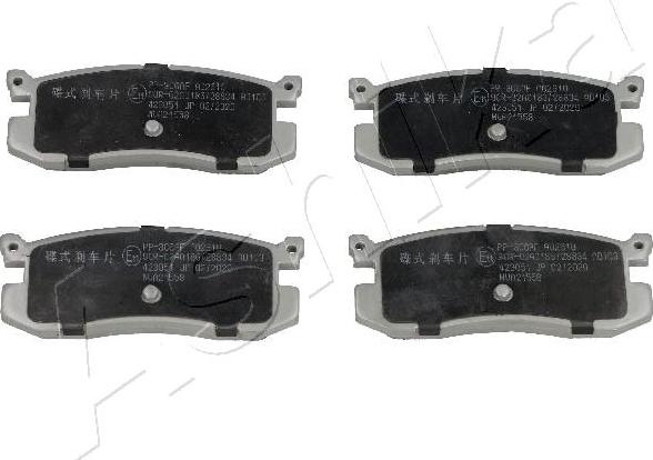 4X4 ESTANFI EST-51-03-306 - Set placute frana,frana disc aaoparts.ro