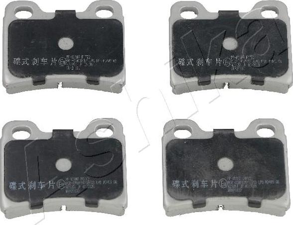 4X4 ESTANFI EST-51-0K-K01 - Set placute frana,frana disc aaoparts.ro