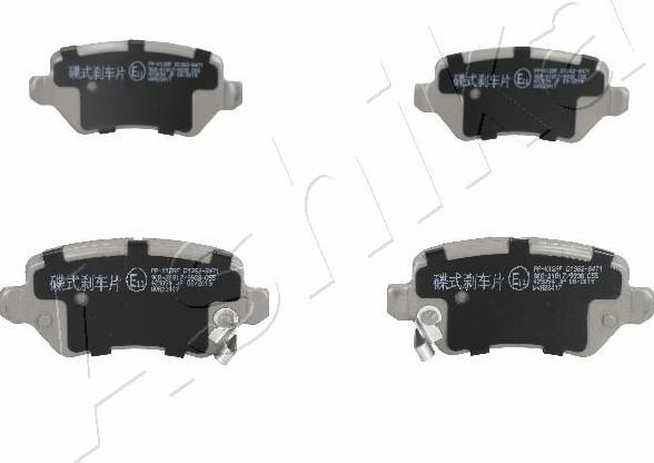 4X4 ESTANFI EST-51-0K-K12 - Set placute frana,frana disc aaoparts.ro