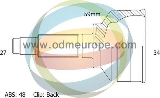 4X4 ESTANFI EST-12-161773 - Set articulatie, planetara aaoparts.ro