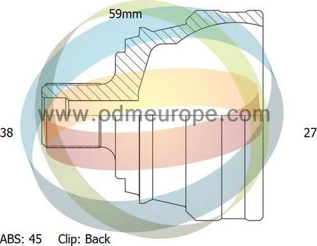 4X4 ESTANFI EST-12-211747 - Set articulatie, planetara aaoparts.ro