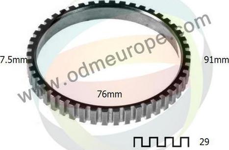 4X4 ESTANFI EST-26-080021 - Inel senzor, ABS aaoparts.ro