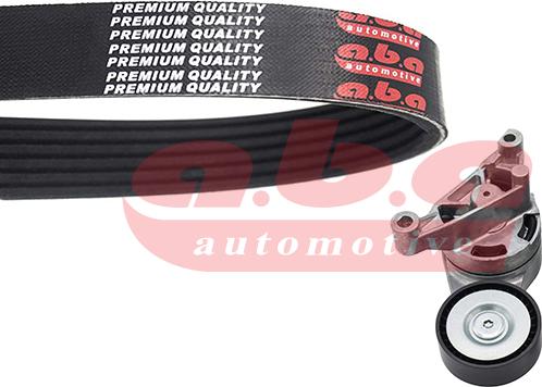 A.B.A 6PK1053A3 - Set curea transmisie cu caneluri aaoparts.ro