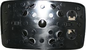 ABAKUS 4010G01 - Sticla oglinda, oglinda retrovizoare exterioara aaoparts.ro