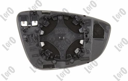 ABAKUS 4024G02 - Sticla oglinda, oglinda retrovizoare exterioara aaoparts.ro