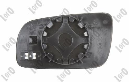 ABAKUS 4021G01 - Sticla oglinda, oglinda retrovizoare exterioara aaoparts.ro