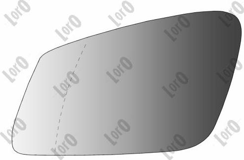 ABAKUS 0401G05 - Sticla oglinda, oglinda retrovizoare exterioara aaoparts.ro