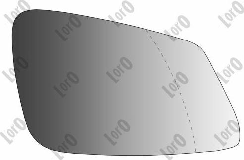 ABAKUS 0401G08 - Sticla oglinda, oglinda retrovizoare exterioara aaoparts.ro