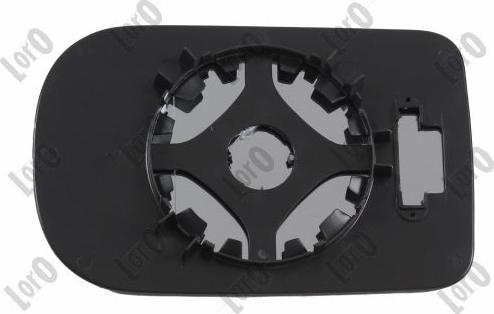 ABAKUS 0416G04 - Sticla oglinda, oglinda retrovizoare exterioara aaoparts.ro